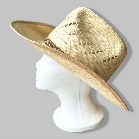 SMITHBILT Straw Woven Cowboy Hat Made in Canada - Picture 1 of 13
